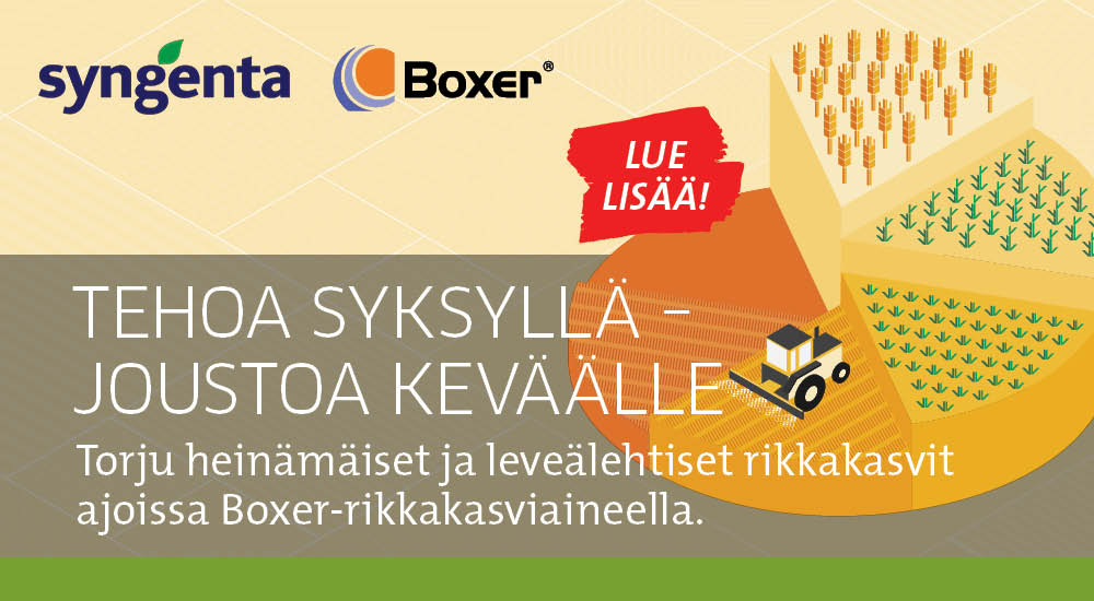 Boxer kasvinsuojelu