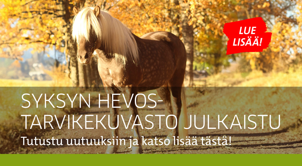 Hevostarvikekuvasto syksy