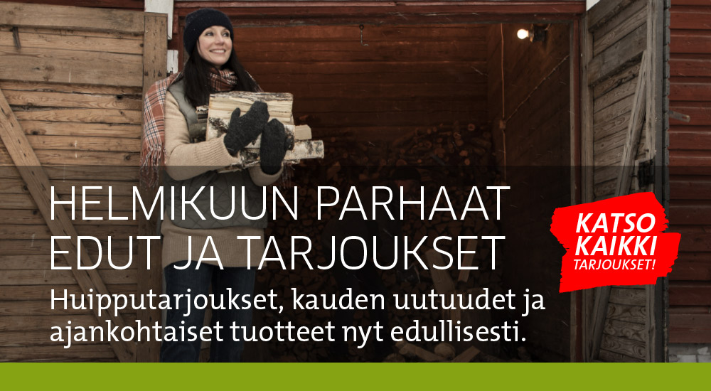 Helmikuun Parhaat edut ja tarjoukset