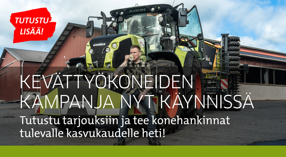 Kevättyökoneiden kampanja 022025