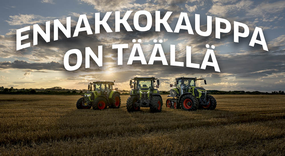 Ennakkokauppa koneet 2026