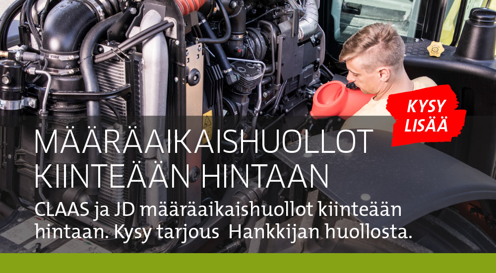 Huollot kiinteään hintaan