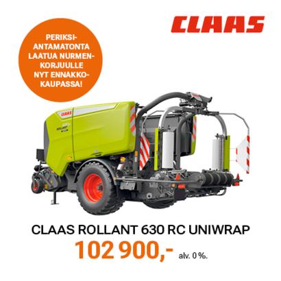 Claas Rollant 630 RC Uniwrap