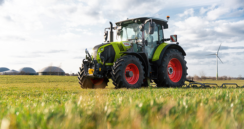 Claas-traktori vuokrattavana Hankkijalta.