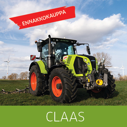 CLAAS TRAKTORIT ENNAKKOKAUPPA