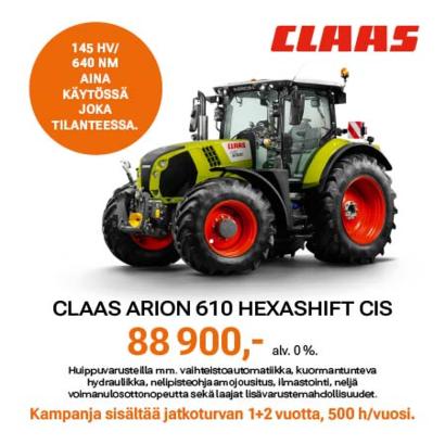 Claas Arion 610 Hexashift CIS