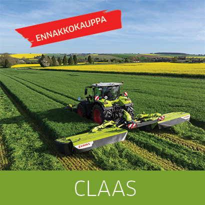 CLAAS TYÖKONEET ENNAKKOKAUPPA