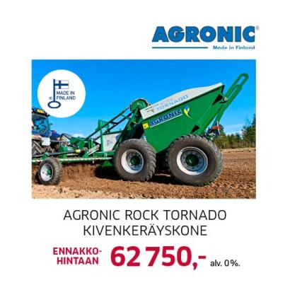 Agronic Rock Tornado kivenkeräyskone