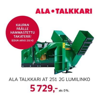 Ala-Talkkari AT 251 2G lumilinko traktoriin