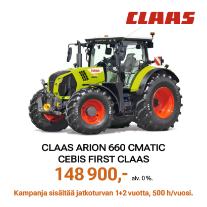 Claas Arion 660 Cmatic Cebis First Claas