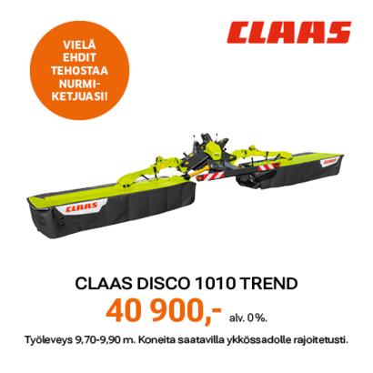 Claas Disco 1010 Trend perhosniittokone