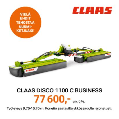 Claas Disco 1100 C Business perhosniittomurskain