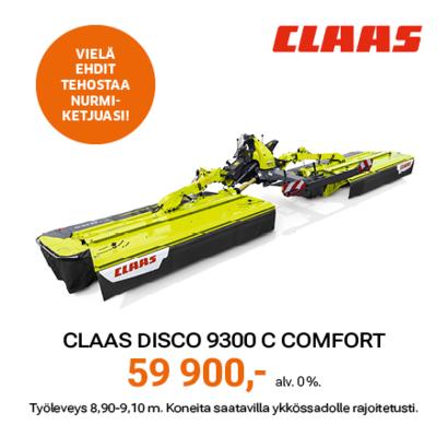 Claas Disco 9300 C Comfort perhosniittomurskain