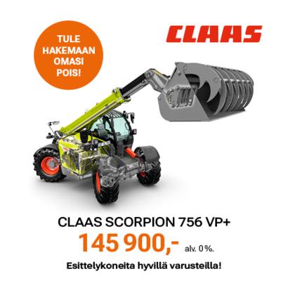 Claas Scorpion 756 VP+ kurottaja