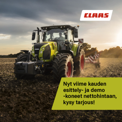 Nyt viime kauden esittely- ja demokoneet nettohintaan, kysy tarjous!