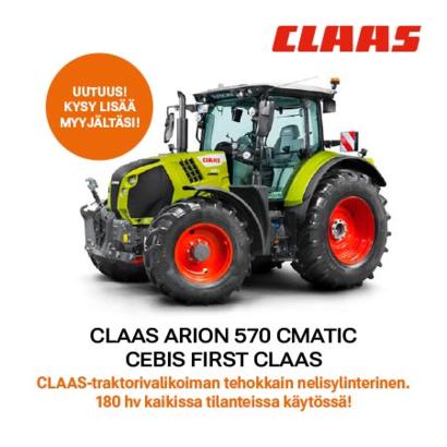 Claas Arion 570 Cmatic Cebis First Claas