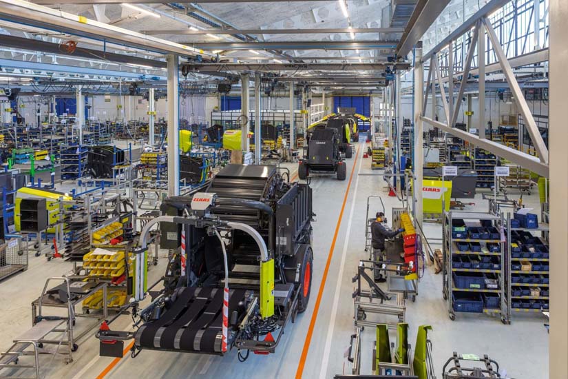 Claasin paalainlinjasto Ranskassa.