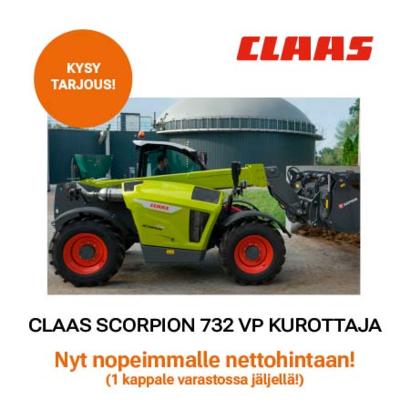 Claas Scorpion 732 VP kurottaja