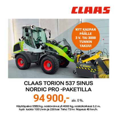 Claas Torion 537 Sinus Nordic Pro