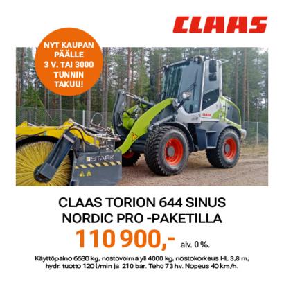 Claas Torion 644 Sinus Nordic Pro