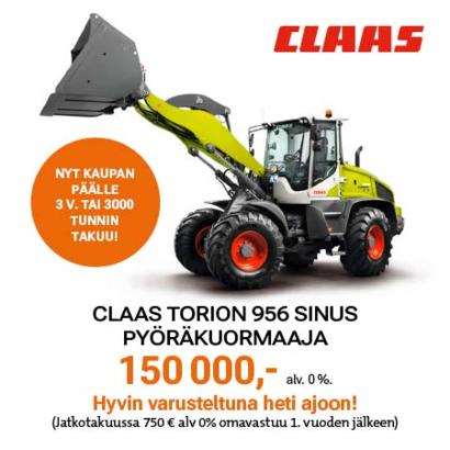 Claas Torion 956 Sinus pyöräkuormaaja