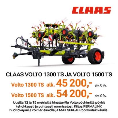 Claas Volto 1300 TS ja Volto 1500 TS