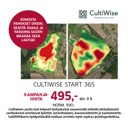 Cultiwise Start 365 -ohjelmisto