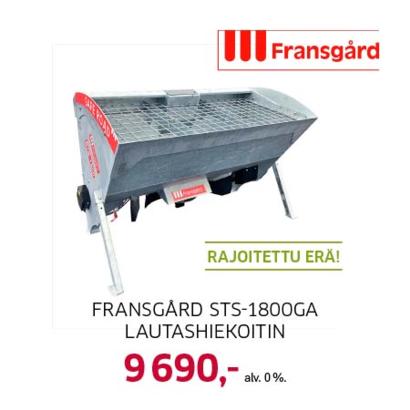Fransgård STS-1800GA lautashiekoitin traktoriin