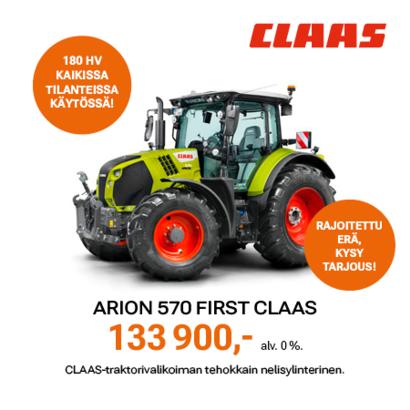 Arion 570 First Claas -traktori