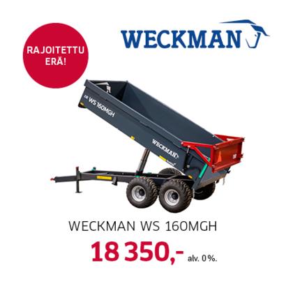 Weckman WS 160MGH monitoimivaunu