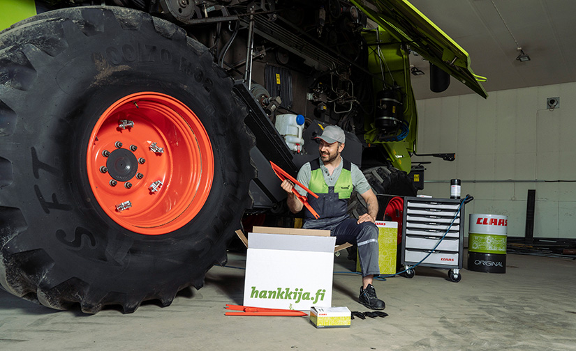 Hankkijan huolto palvelee talvellakin.