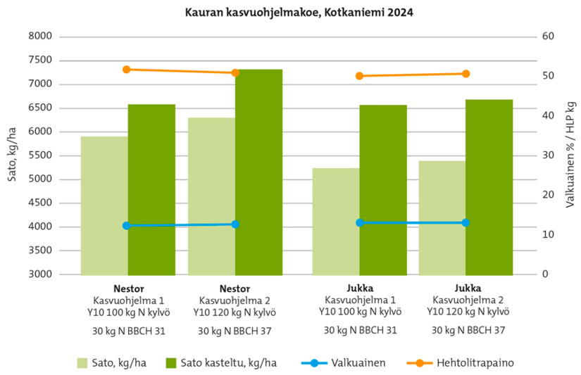 Kauran kasvuohjelmakoe, Kotkaniemi 2024