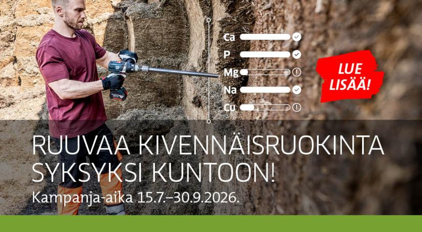 Ruuvaa kivennäisruokinta kuntoon -kivennäiskampanja