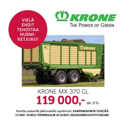 Krone MX 370 GL noukinvaunu