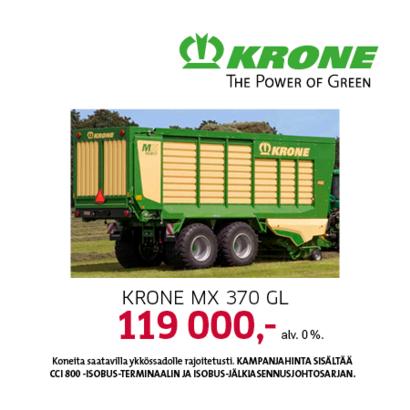 Krone MX 370 GL noukinvaunu