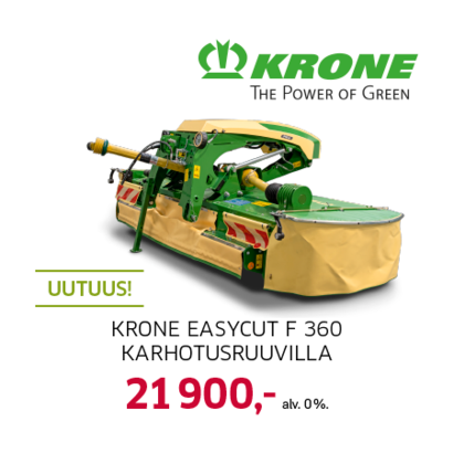 Krone EasyCut F 360 Karhotusruuvilla