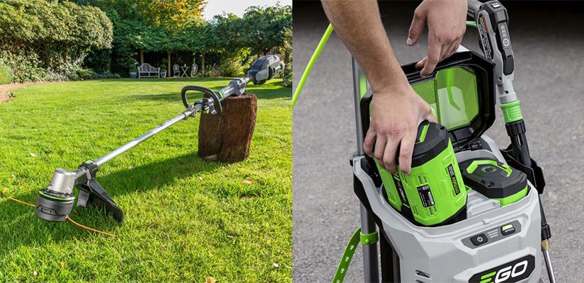 EGO Power+ laaja valikoima akkukoneita kotiin ja ammattilaisille