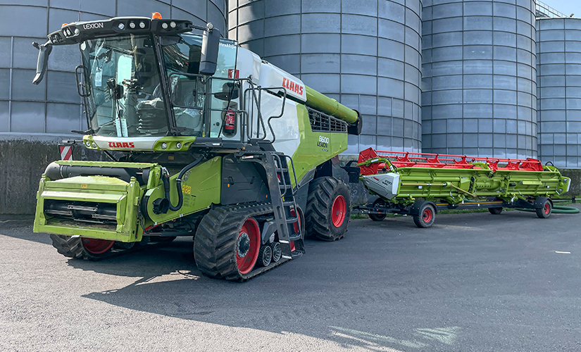 claas lexion Terra-Trac -telasto