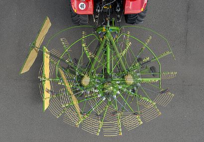 Krone karhotin kuvattuna ylhäältäpäin