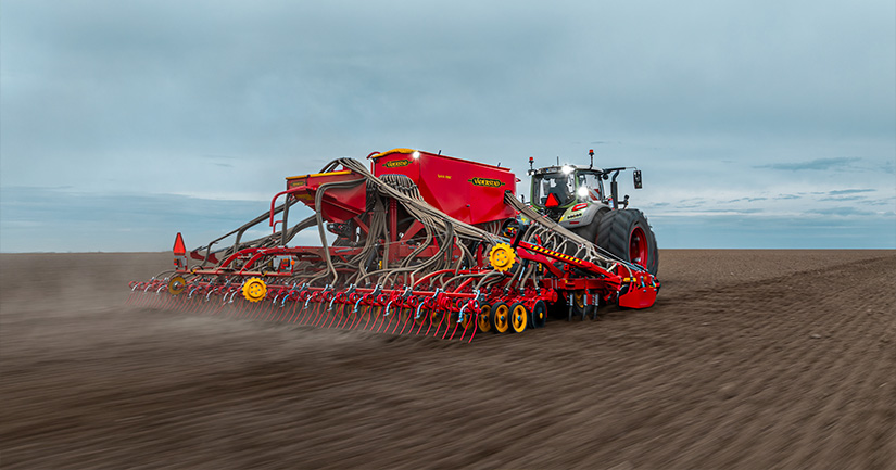 Uusi Väderstad Spirit -kylvökone vuodelle 2026.