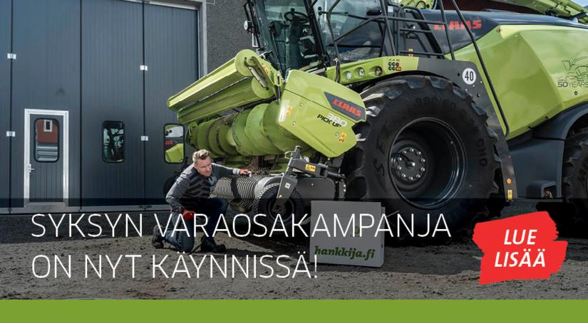 Syksyn varaosakampanja on nyt käynnissä