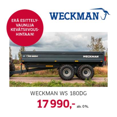 Weckman WS 180DG maansiirtovaunu