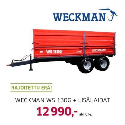 Weckman WS 130G plus lisälaidat