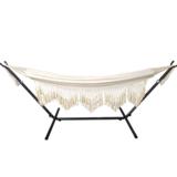 Riippukeinu pitsillä ja teline