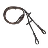 Kapeat ohjat Grip (1,6 cm), ruskea, poni