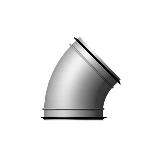 Ilmaputki käyrä ky/45-g-200, 114178