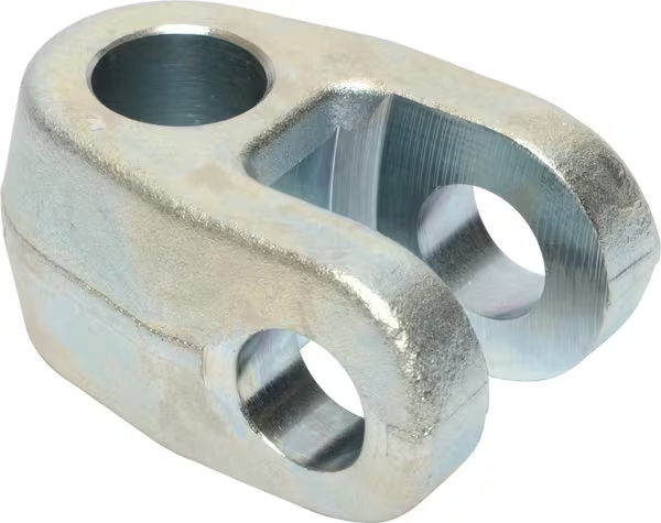 Hydraulinen työntövarren nivelpää, lyhyt kiinnike 20x20mm JD-malleille