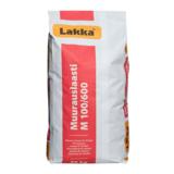 Muurauslaasti M 100/600 harmaa 25 kg, Lakka Varkaus