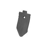 Kultivaattorin kärki 230x120x12mm, 3374392GP