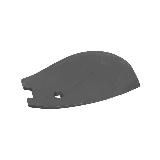 Ohjainlevy oikea 310x150x8 mm,  3374398GP